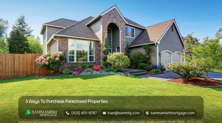 3 Ways To Purchase Foreclosed Properties