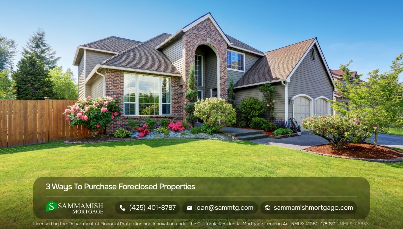 3 Ways To Purchase Foreclosed Properties