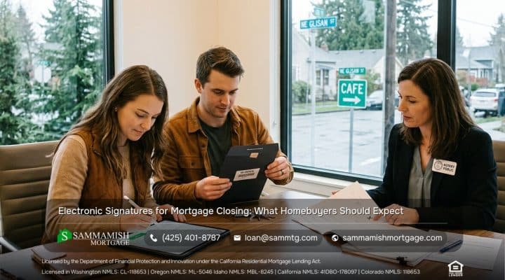 Electronic Signatures for Mortgage Closing: What Homebuyers Should Expect
