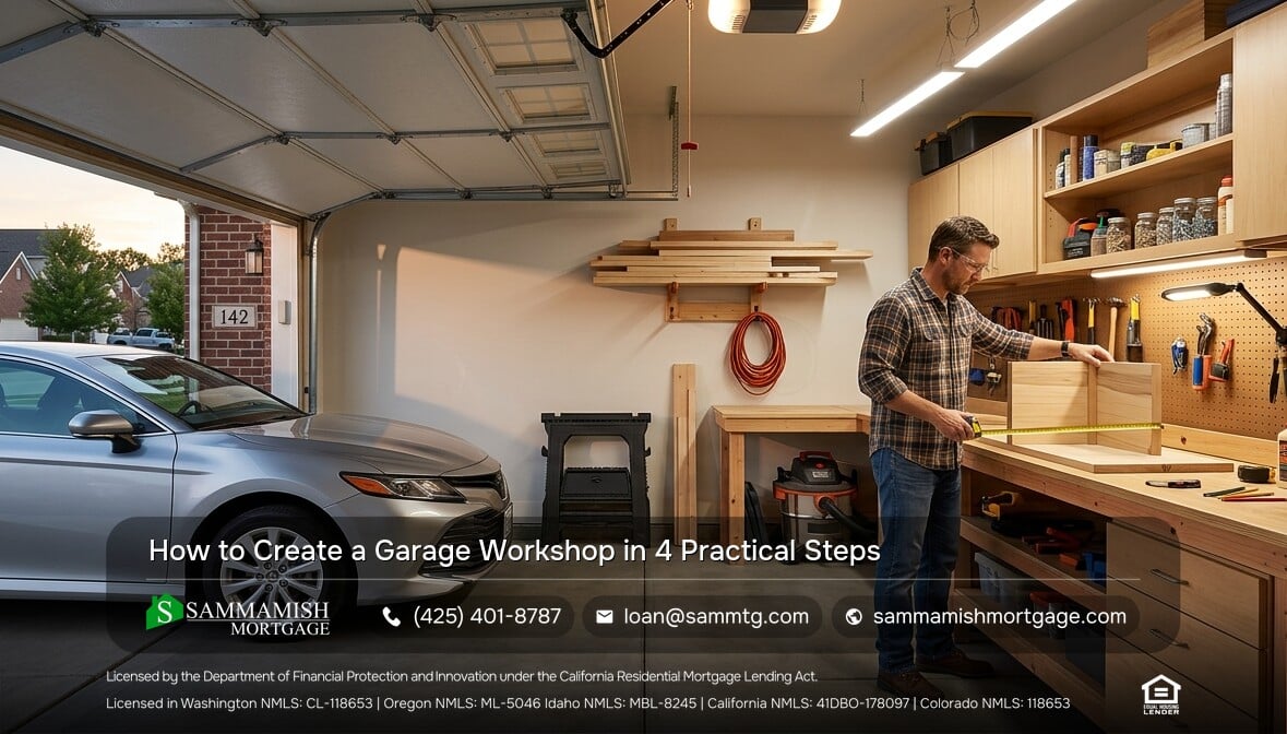How to Create a Garage Workshop in 4 Practical Steps