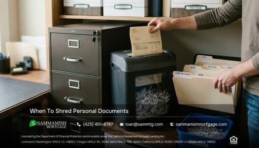When To Shred Personal Documents