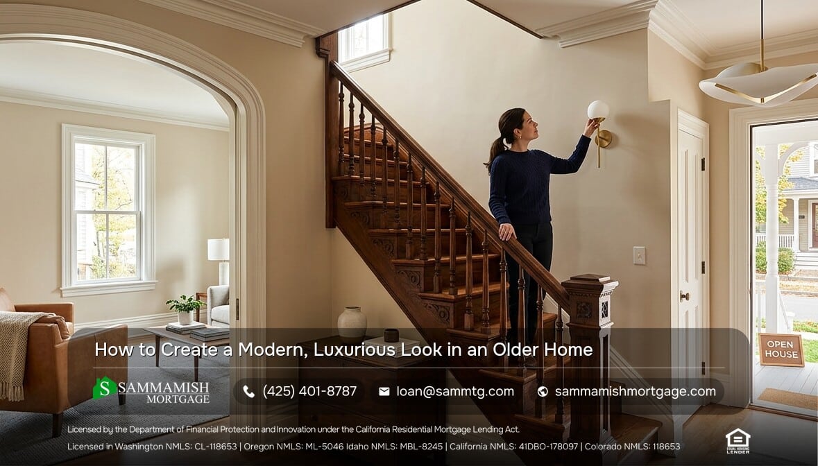 How to Create a Modern, Luxurious Look in an Older Home