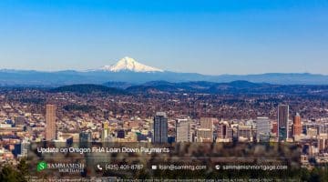 Update on Oregon FHA Loan Down Payments