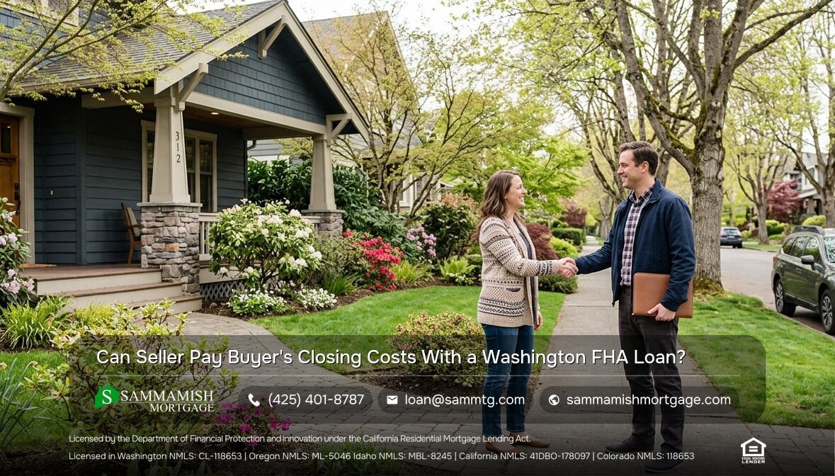 Seller Can Pay Buyer’s Closing Costs With a Washington FHA Loan