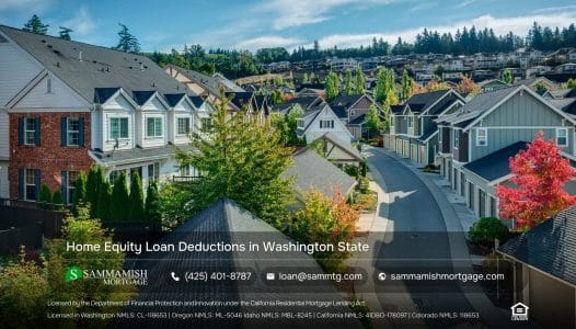 Home Equity Loan Deductions in Washington State