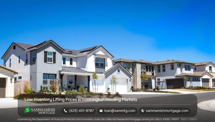 Low Inventory Lifting Prices in Washington Housing Markets