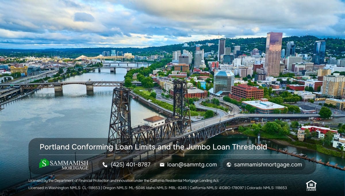 Portland Conforming Loan Limits and the Jumbo Loan Threshold