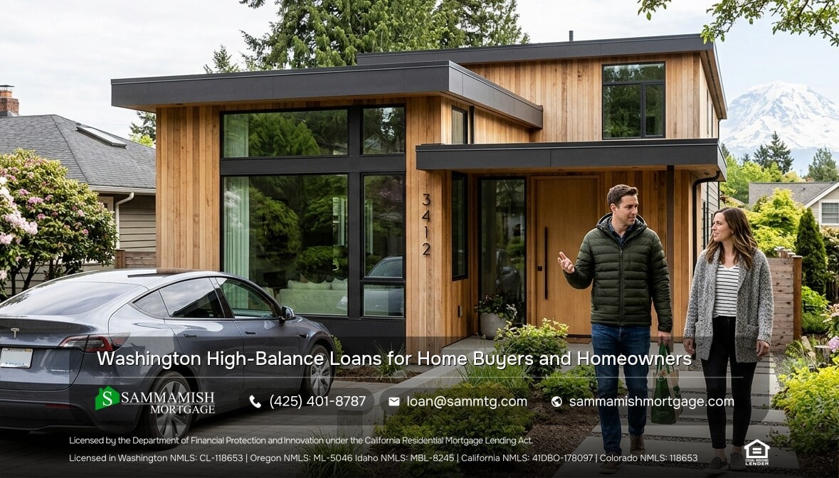 Washington High-Balance Loans for Home Buyers and Homeowners