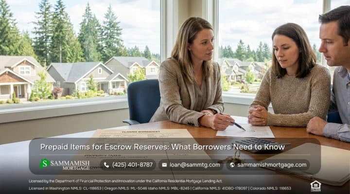 Prepaid Items for Escrow Reserves: What Borrowers Need to Know