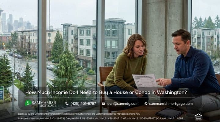 How Much Income Do I Need to Buy a House or Condo in Washington?