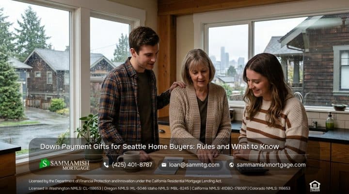 Down Payment Gifts for Seattle Home Buyers: Rules and What to Know