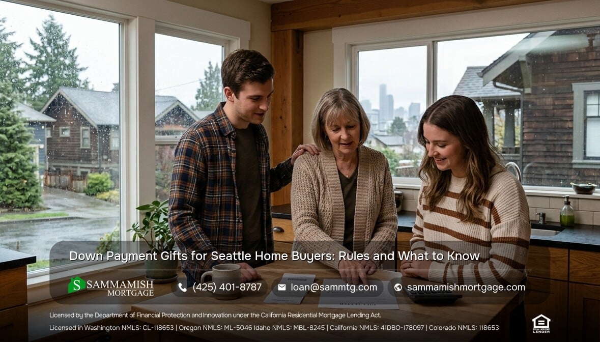 Down Payment Gifts for Seattle Home Buyers: Rules and What to Know