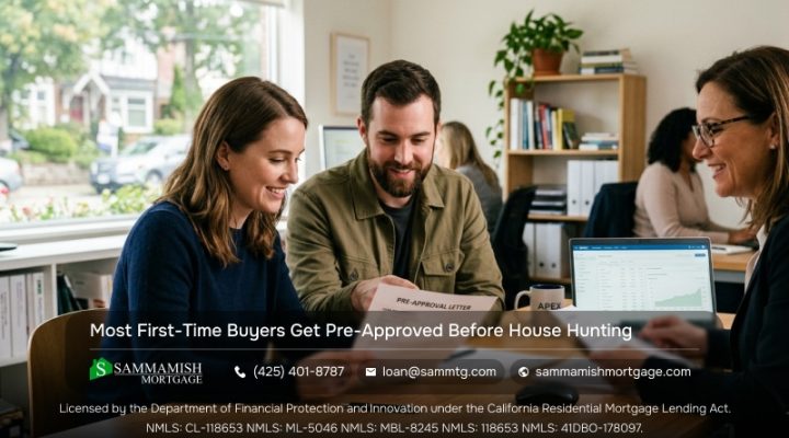 Report: Most First-Time Buyers Get Pre-Approved Before House Hunting