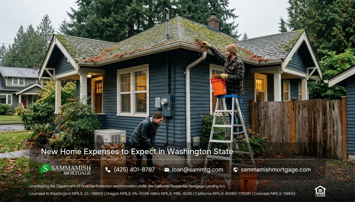 New Home Expenses to Expect in Washington State