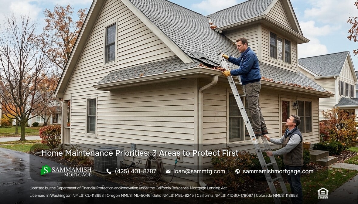 Home Maintenance Priorities: 3 Areas to Protect First