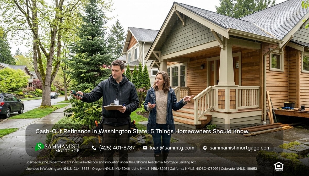 Cash-Out Refinance in Washington State: 5 Things Homeowners Should Know