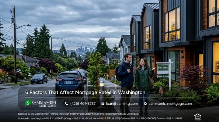 6 Factors That Affect Mortgage Rates in Washington