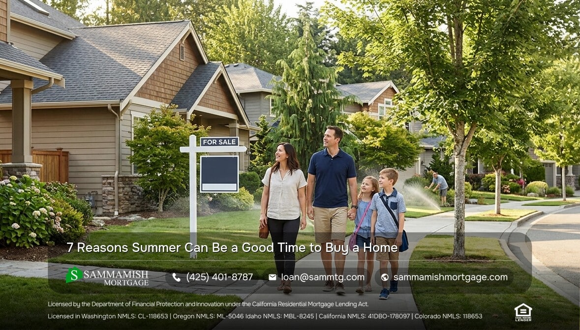7 Reasons Summer Can Be a Good Time to Buy a Home