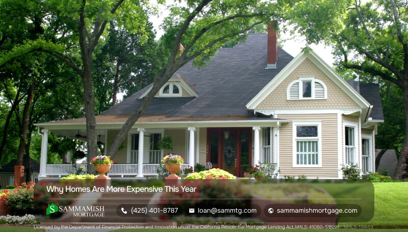 Why Homes Are More Expensive This Year