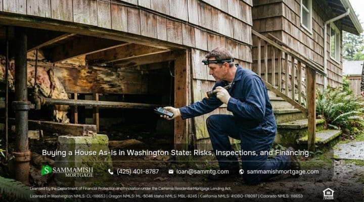 Buying a House As-Is in Washington State: Risks, Inspections, and Financing