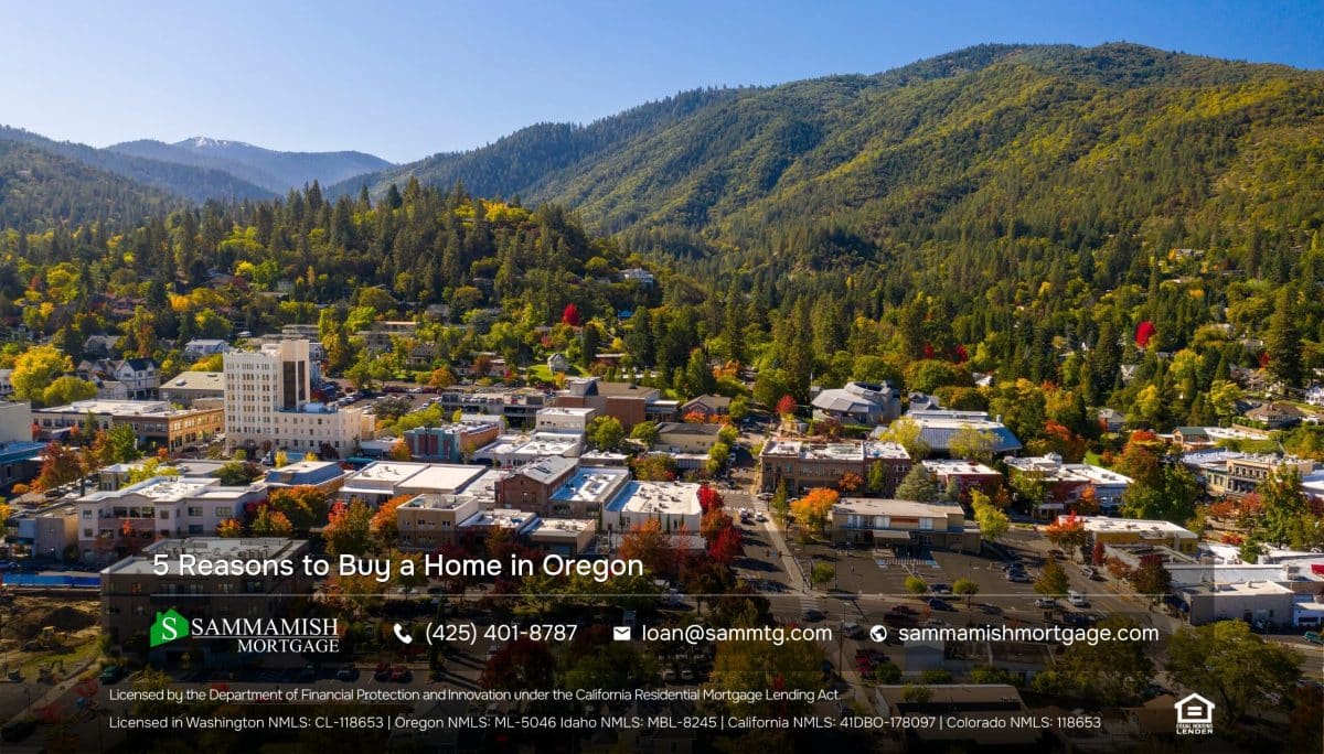 5 Reasons to Buy a Home in Oregon