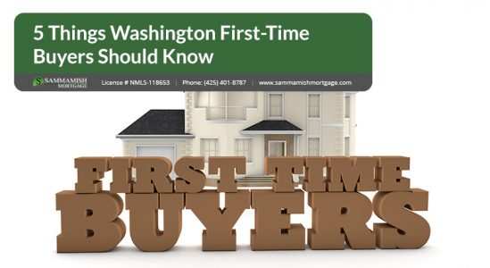 Things Washington First Time Buyers Should Know