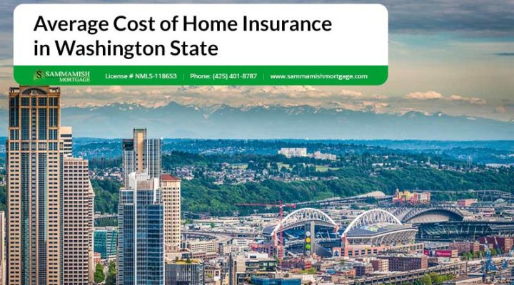 Average Cost of Home Insurance in Washington State