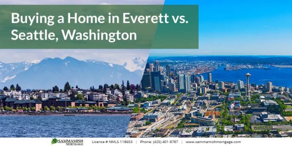 Buying a Home in Everett vs Seattle Washington