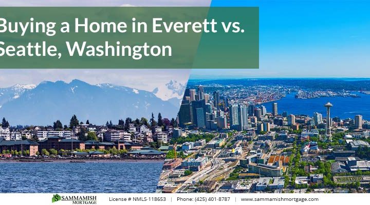 Buying a Home in Everett vs. Seattle, Washington: 2026 Comparison