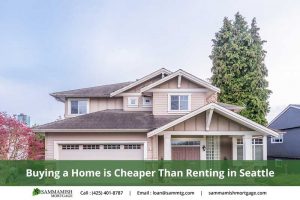 Buying a Home is Cheaper Than Renting in Seattle