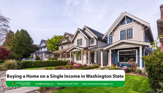 Buying a Home on a Single Income in Washington State