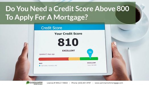 Do You Need a Credit Score Above To Apply For A Mortgage