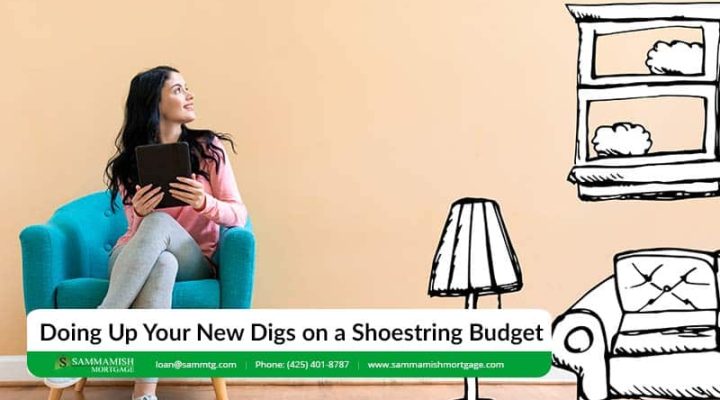 Doing Up Your New Digs on a Shoestring Budget