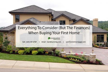Everything To Consider But The Finances When Buying Your First Home