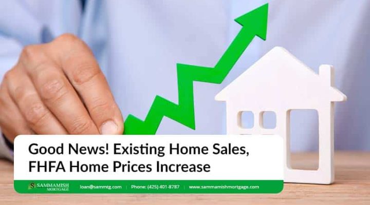 Existing Home Sales Down Slightly, But FHFA Home Prices Still Increasing