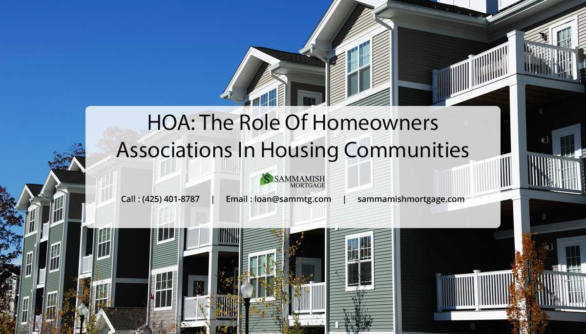 HOA: The Role Of Homeowners Associations In Housing Communities