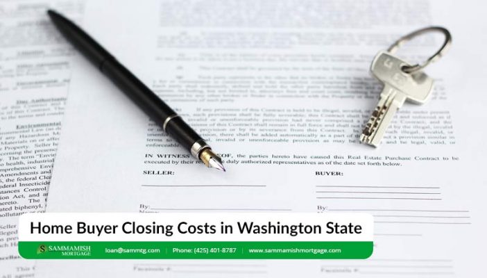 Home Buyer Closing Costs in Washington State