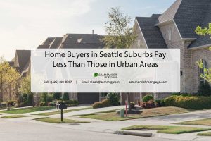 Home Buyers in Seattle Suburbs Pay Less Than Those in Urban Areas