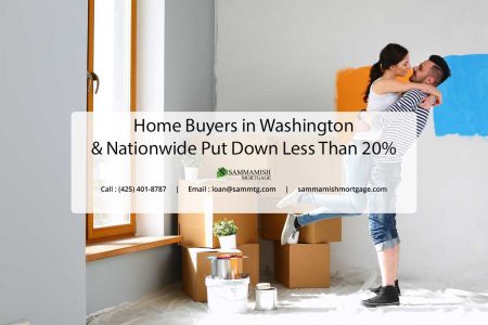 Home Buyers in Washington Nationwide Put Down Less Than