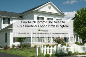 How Much Income Do I Need to Buy a House or Condo in Washington?