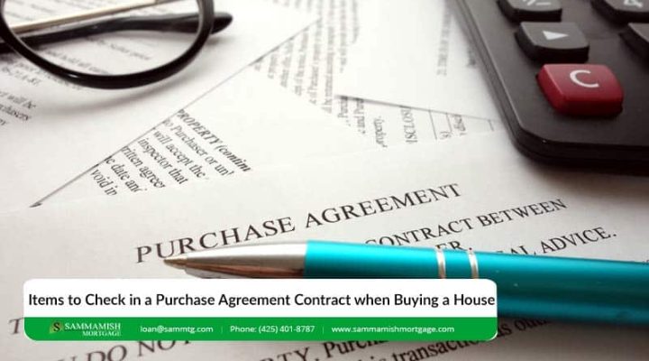 What to Check in a Home Purchase Agreement