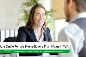 More Single Female Home Buyers Than Males in Washington