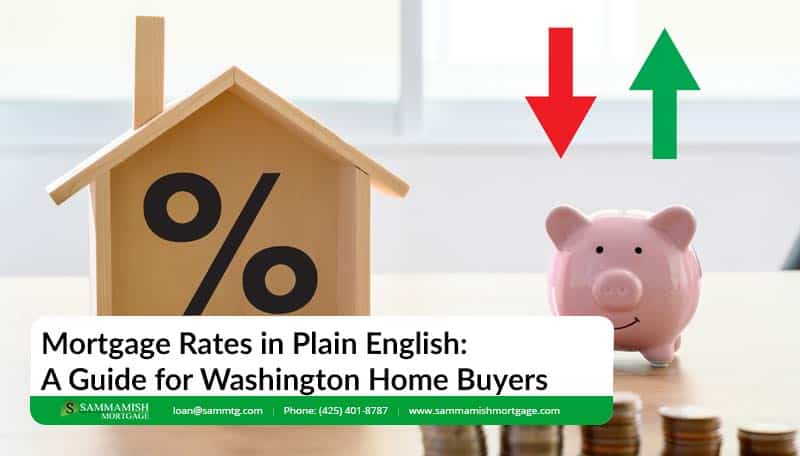Mortgage Rates in Plain English: A Guide for Washington Home Buyers