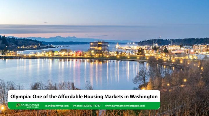 Olympia: One of the Affordable Housing Markets in Washington