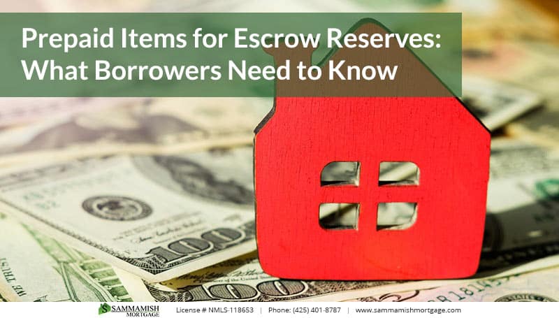 Prepaid Items for Escrow Reserves: What Borrowers Need to Know