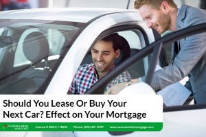 Should You Lease Or Buy Your Next Car? Effect on Your Mortgage
