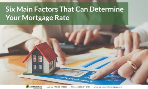 Six Main Factors That Can Determine Your Mortgage Rate
