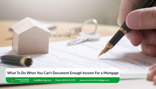 What To Do When You Cant Document Enough Income For a Mortgage