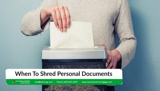 When To Shred Personal Documents