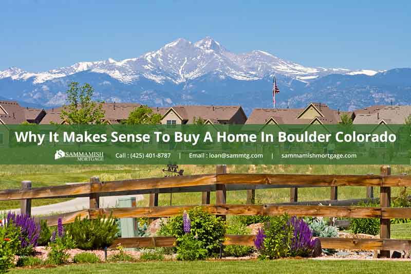 It's Better To Buy Than Rent In Boulder Colorado